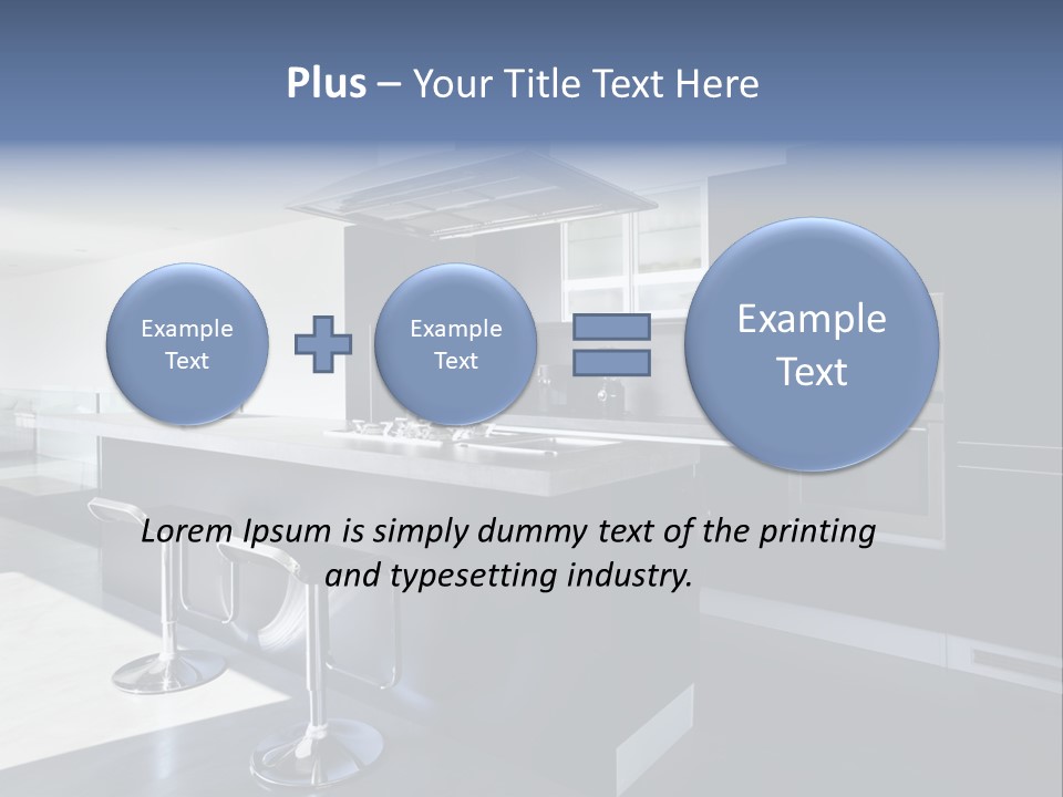 Kitchen Lifestyle Interior PowerPoint Template