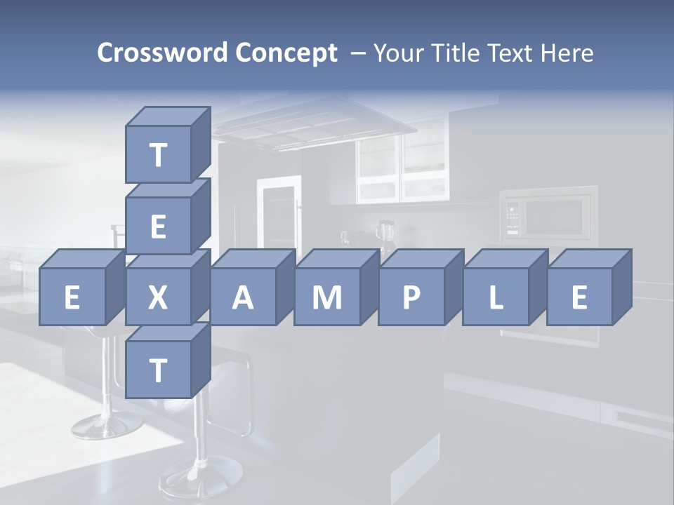 Kitchen Lifestyle Interior PowerPoint Template