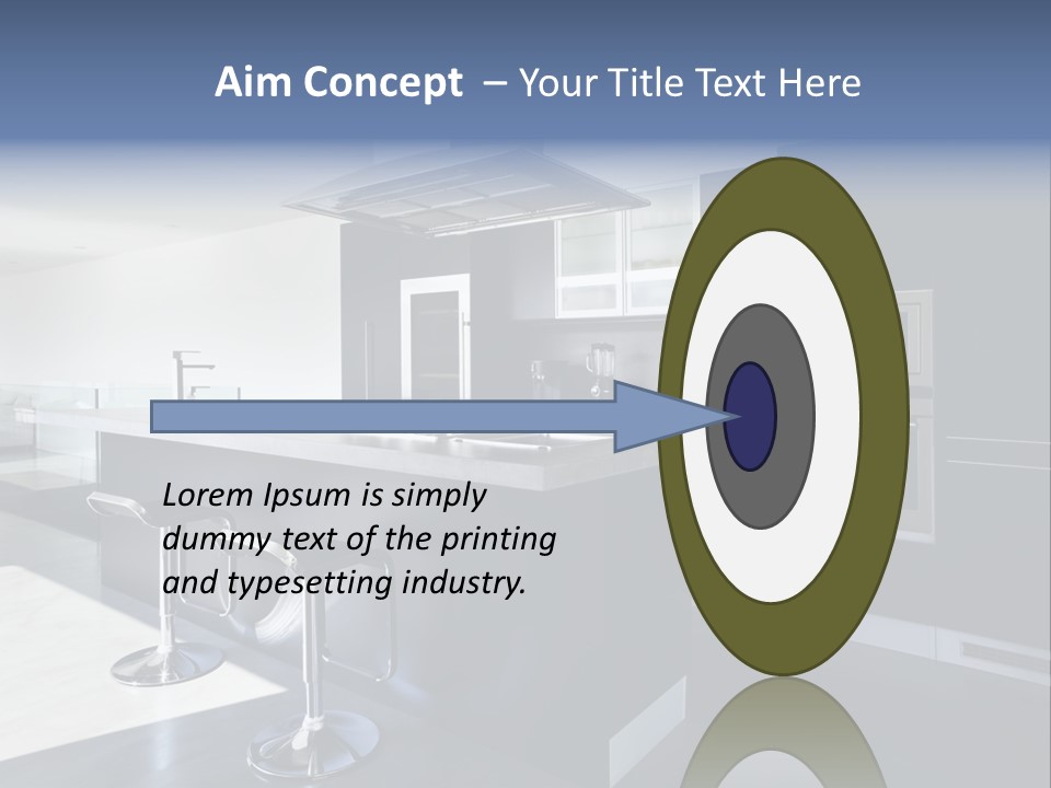 Kitchen Lifestyle Interior PowerPoint Template