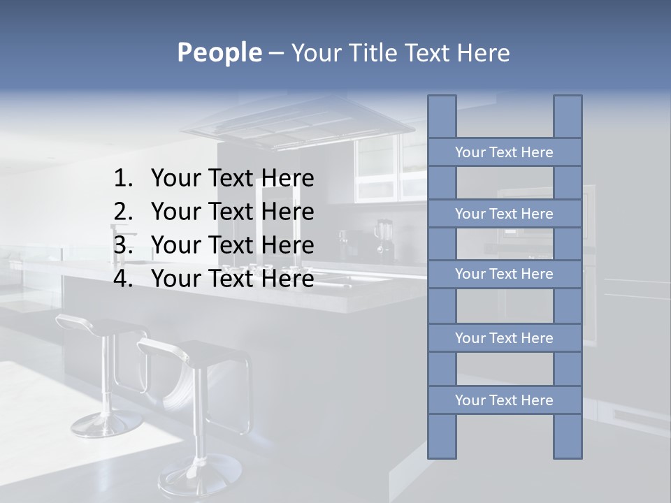 Kitchen Lifestyle Interior PowerPoint Template