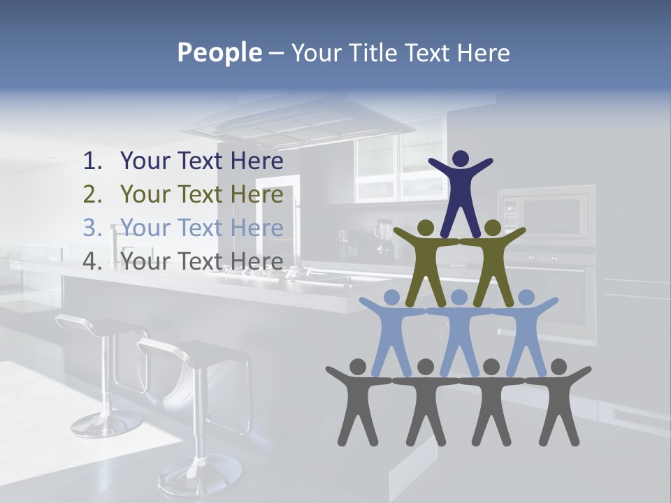 Kitchen Lifestyle Interior PowerPoint Template