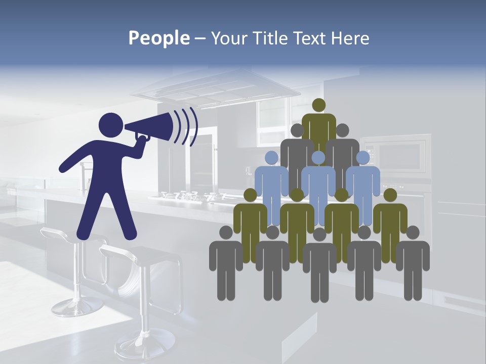 Kitchen Lifestyle Interior PowerPoint Template