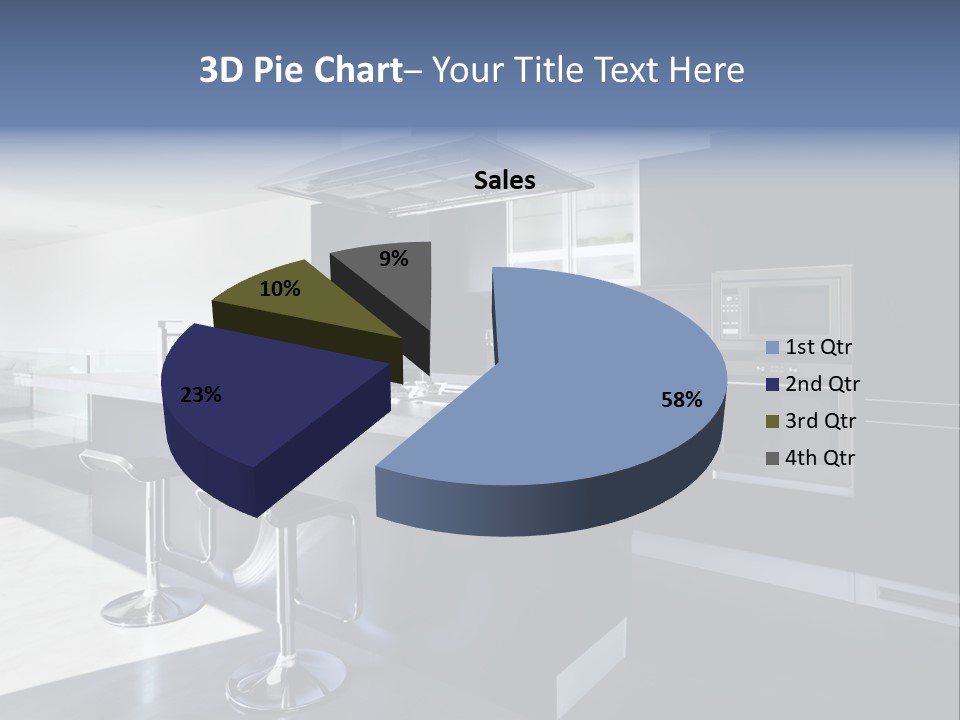 Kitchen Lifestyle Interior PowerPoint Template