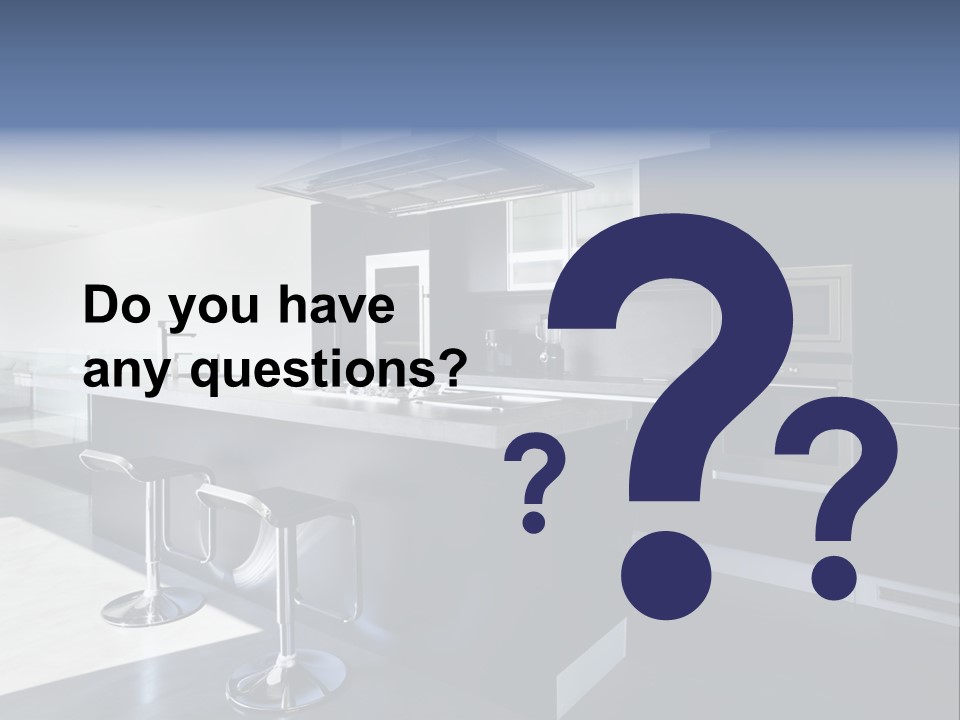 Kitchen Lifestyle Interior PowerPoint Template