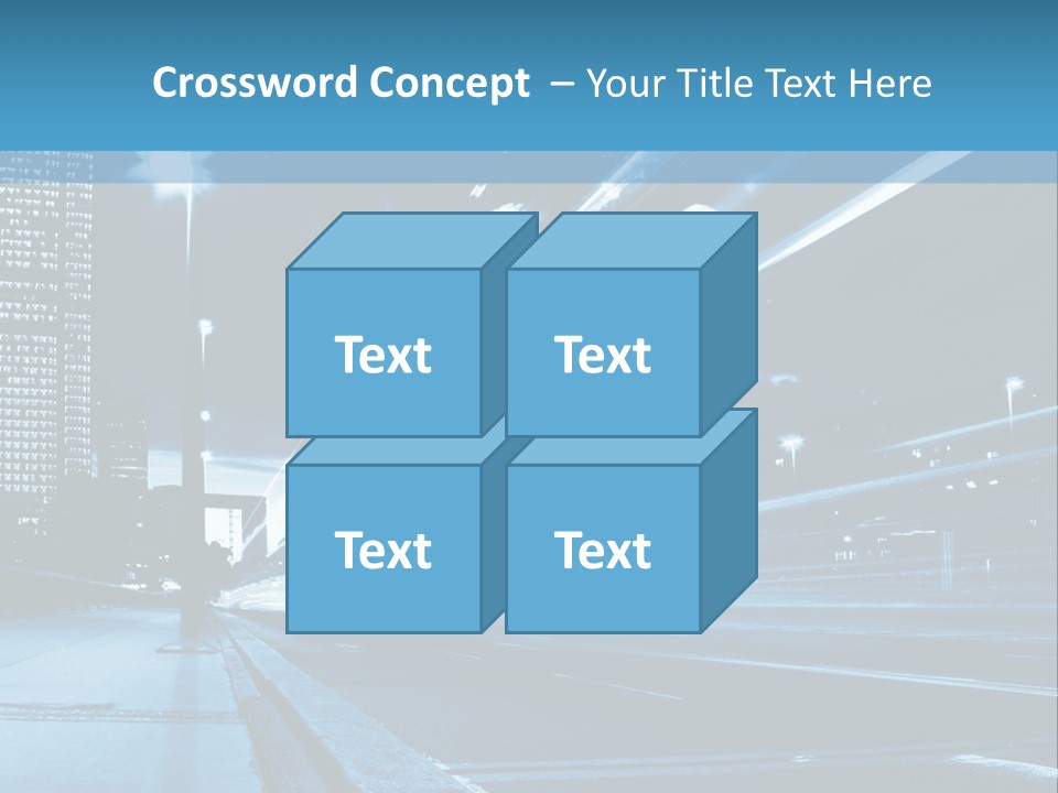 Motion Mobility Street PowerPoint Template