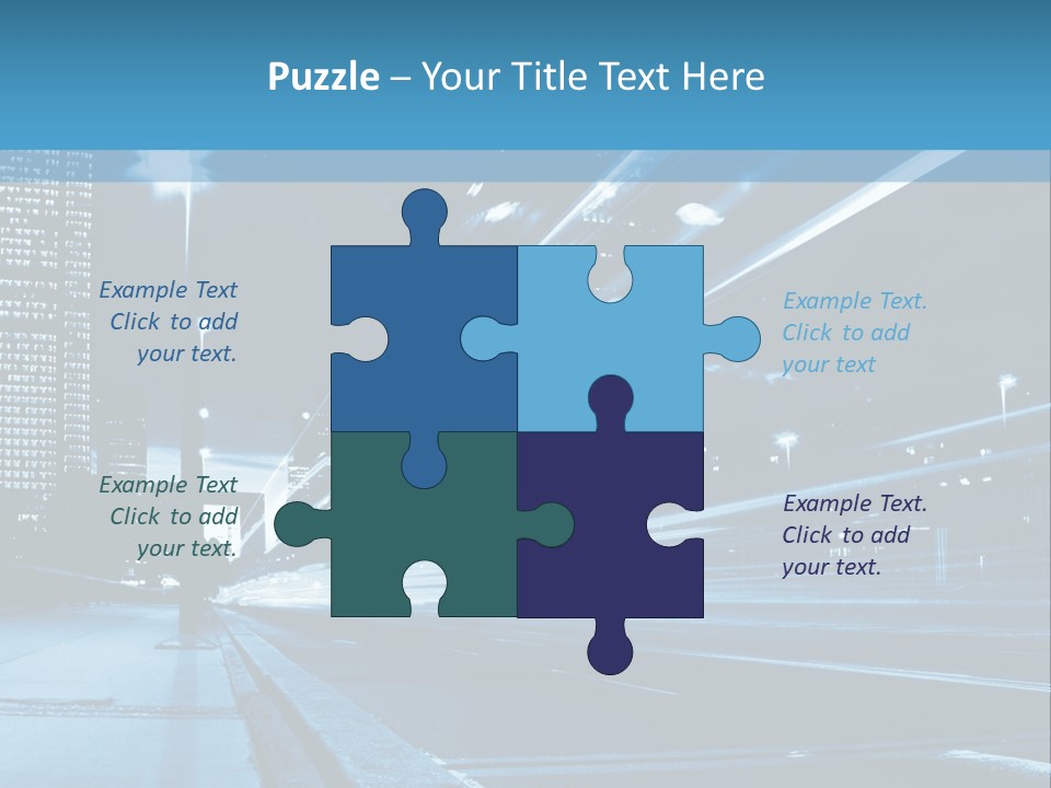 Motion Mobility Street PowerPoint Template