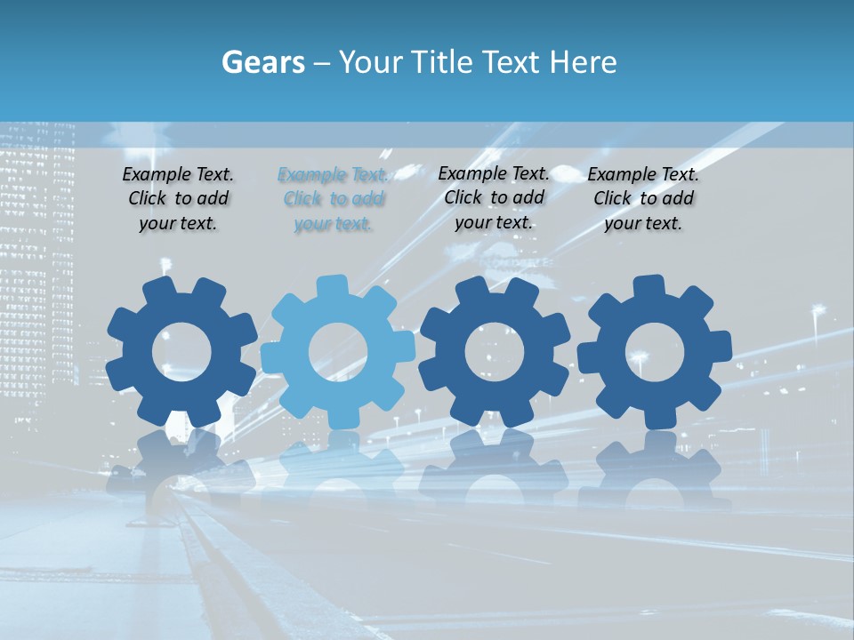 Motion Mobility Street PowerPoint Template