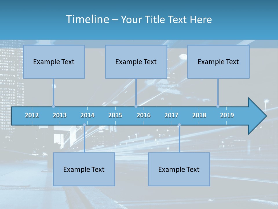 Motion Mobility Street PowerPoint Template