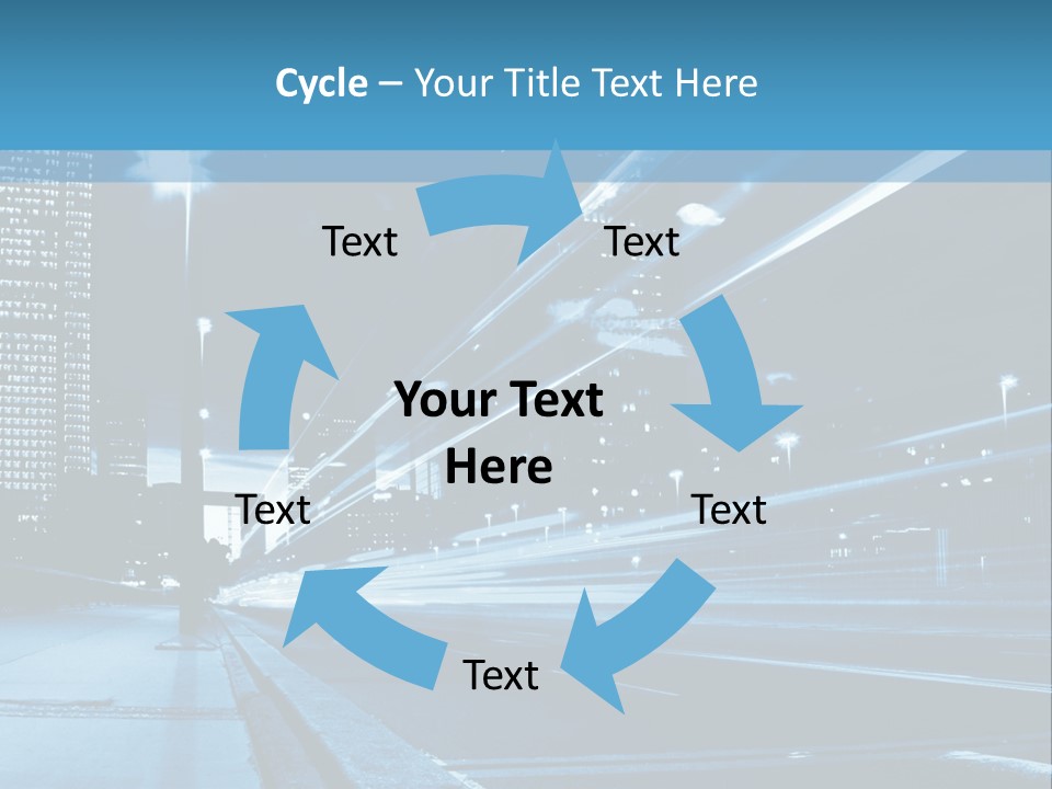 Motion Mobility Street PowerPoint Template