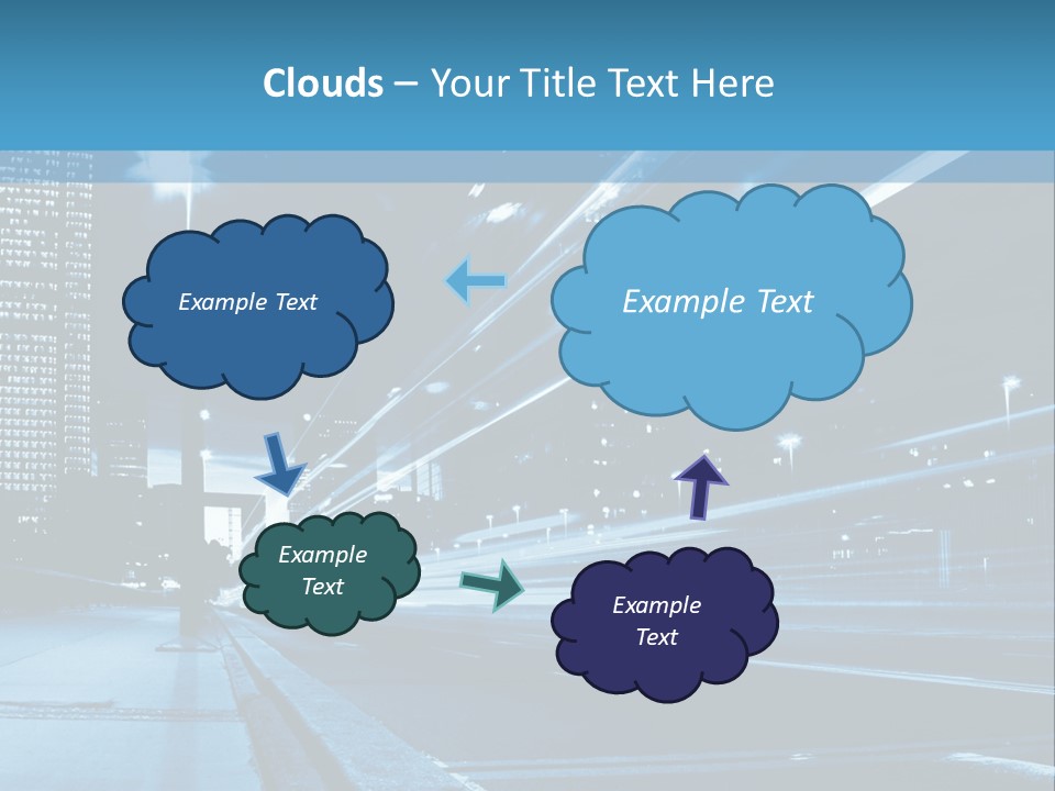 Motion Mobility Street PowerPoint Template