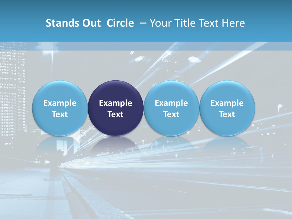 Motion Mobility Street PowerPoint Template