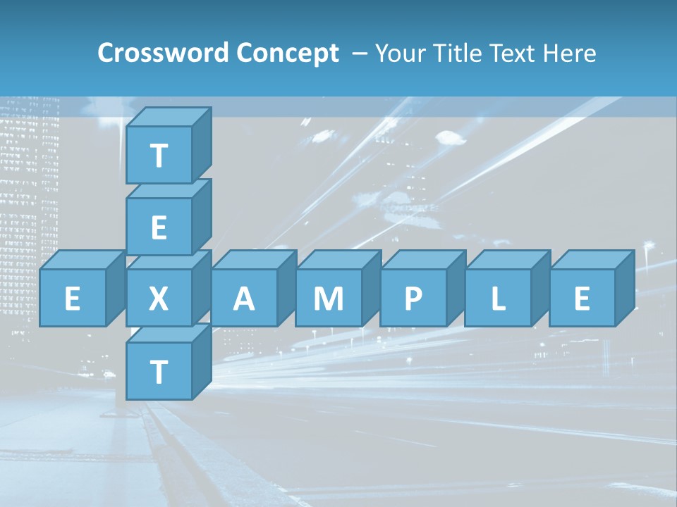 Motion Mobility Street PowerPoint Template