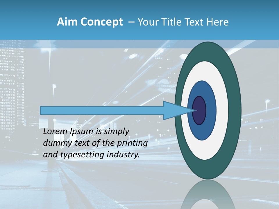 Motion Mobility Street PowerPoint Template