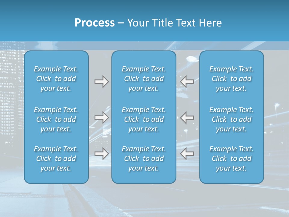 Motion Mobility Street PowerPoint Template