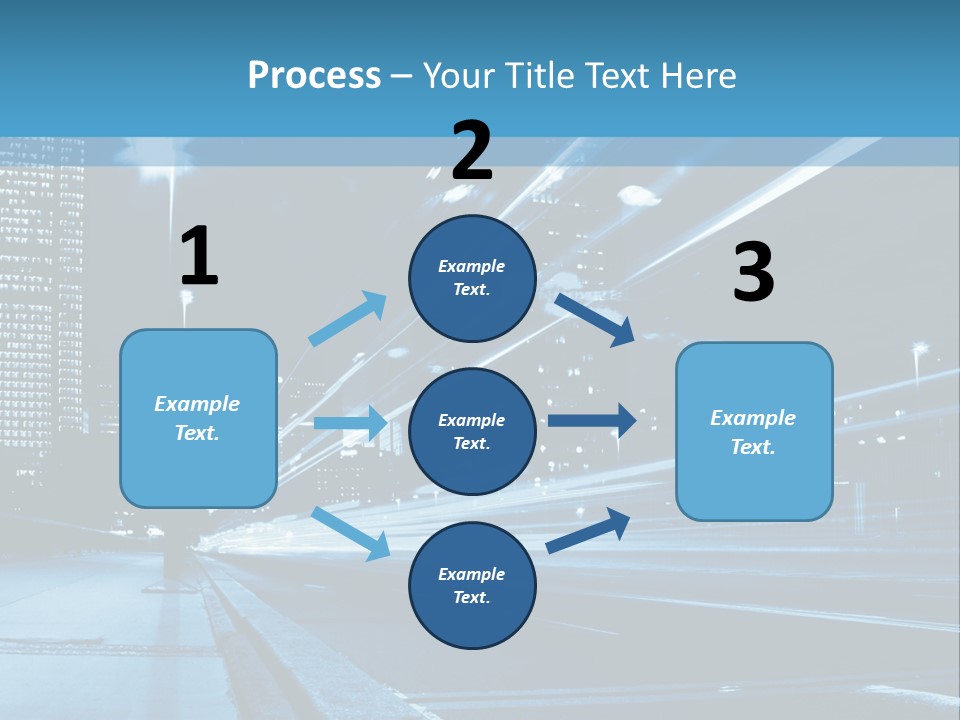 Motion Mobility Street PowerPoint Template