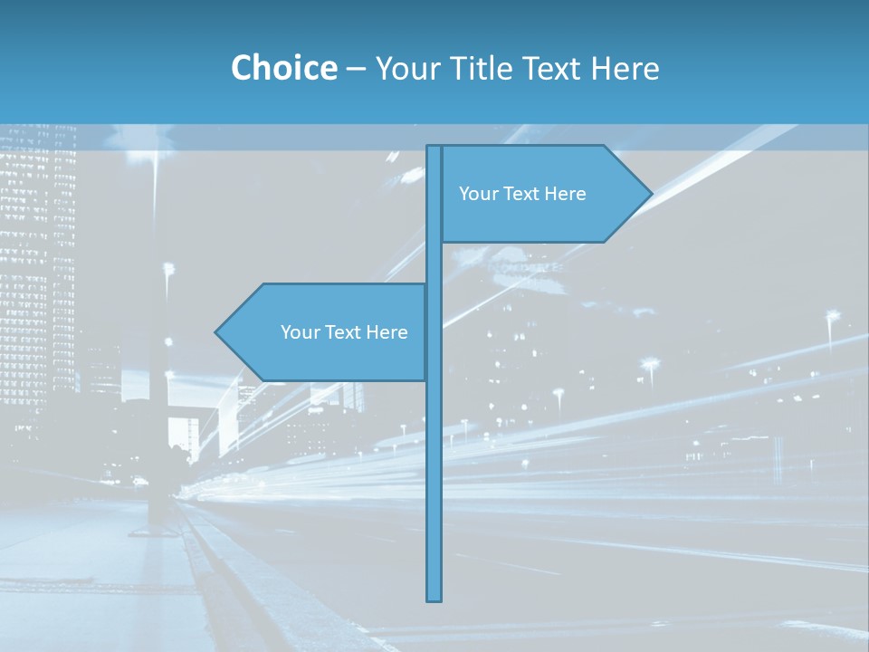 Motion Mobility Street PowerPoint Template