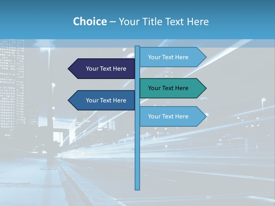 Motion Mobility Street PowerPoint Template