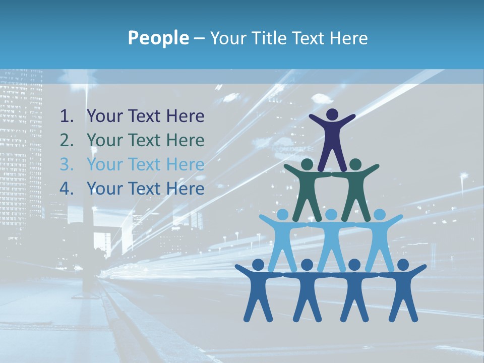 Motion Mobility Street PowerPoint Template