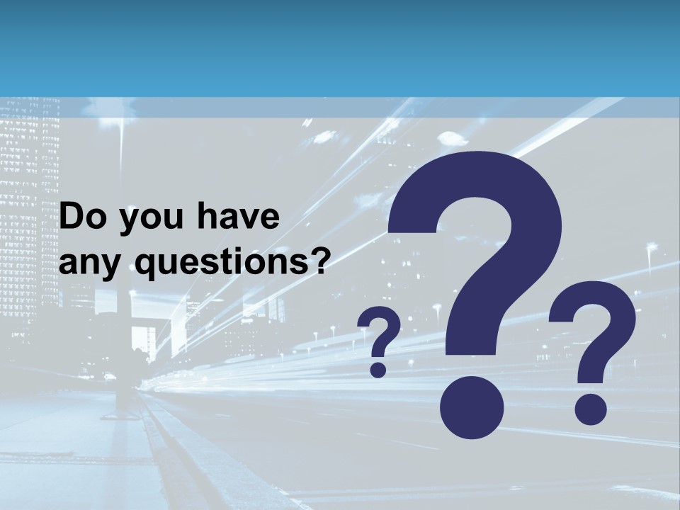 Motion Mobility Street PowerPoint Template