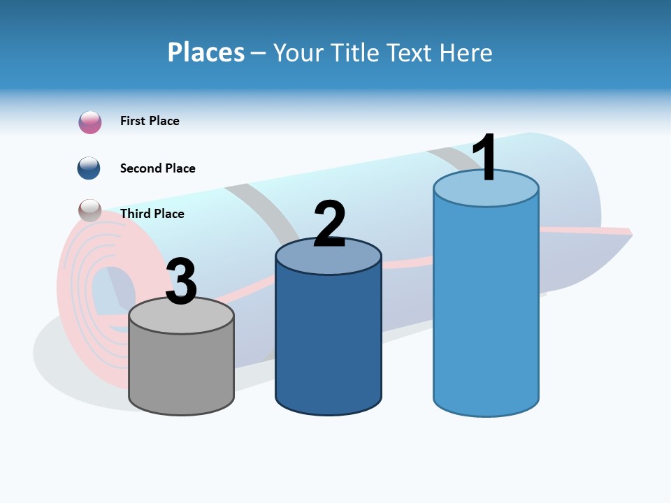 Lily Beautiful Ocean PowerPoint Template