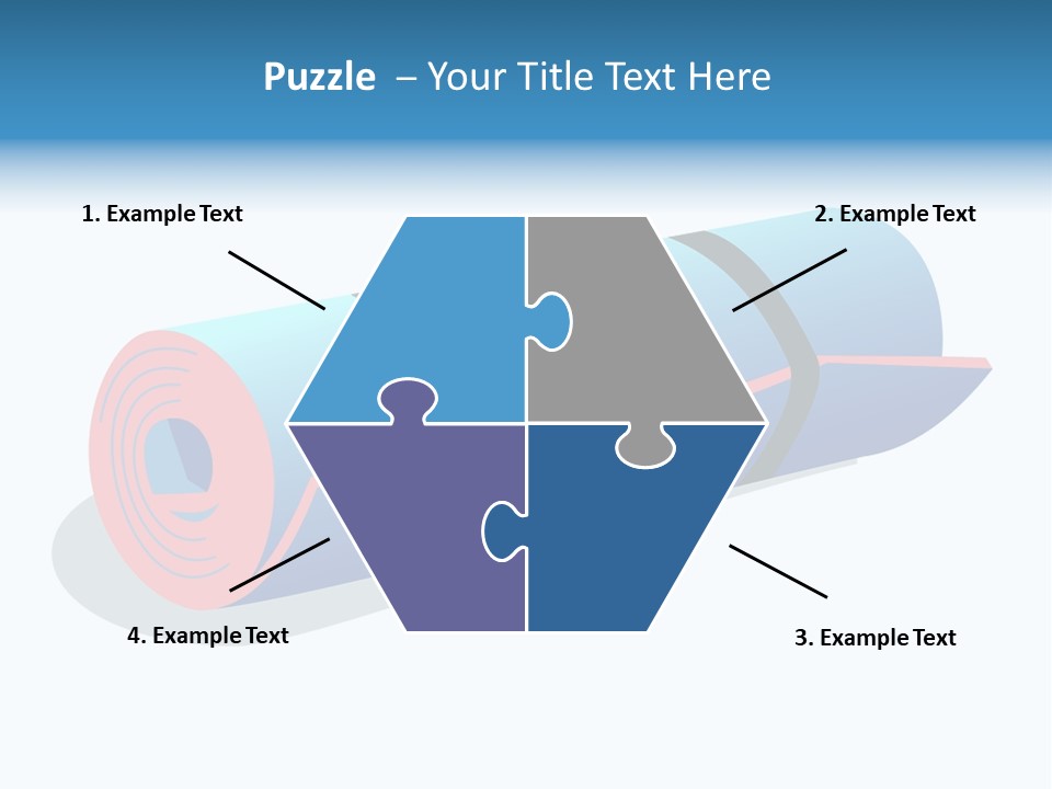 Lily Beautiful Ocean PowerPoint Template