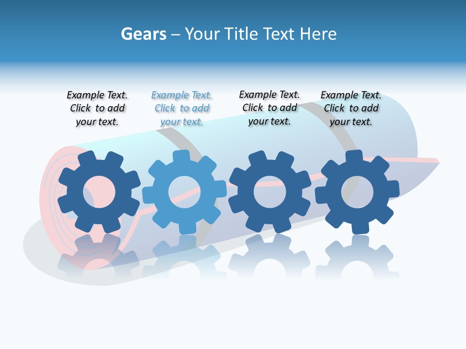 Lily Beautiful Ocean PowerPoint Template