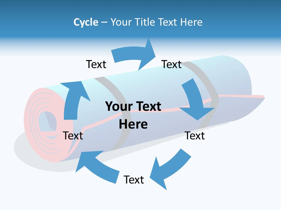 Lily Beautiful Ocean PowerPoint Template