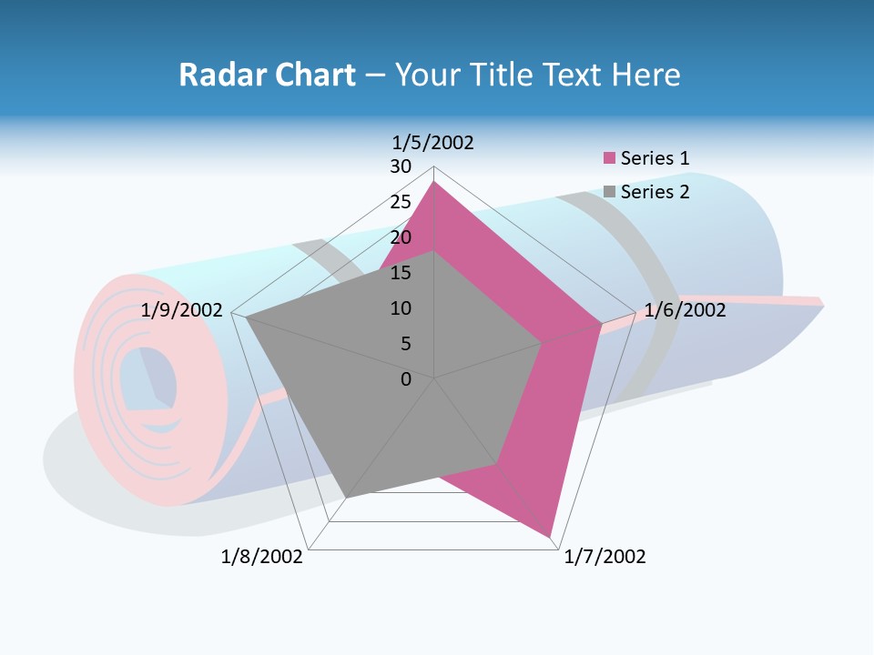 Lily Beautiful Ocean PowerPoint Template