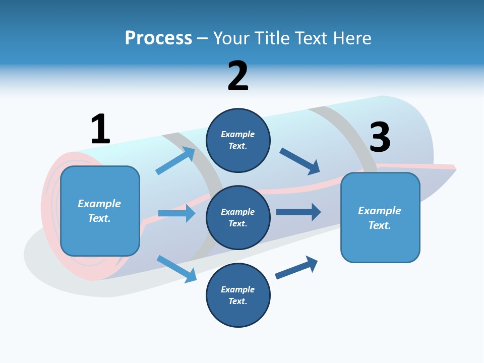 Lily Beautiful Ocean PowerPoint Template