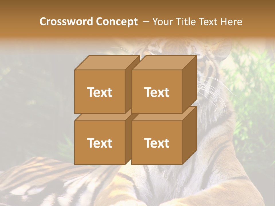 Morning African Mountain PowerPoint Template