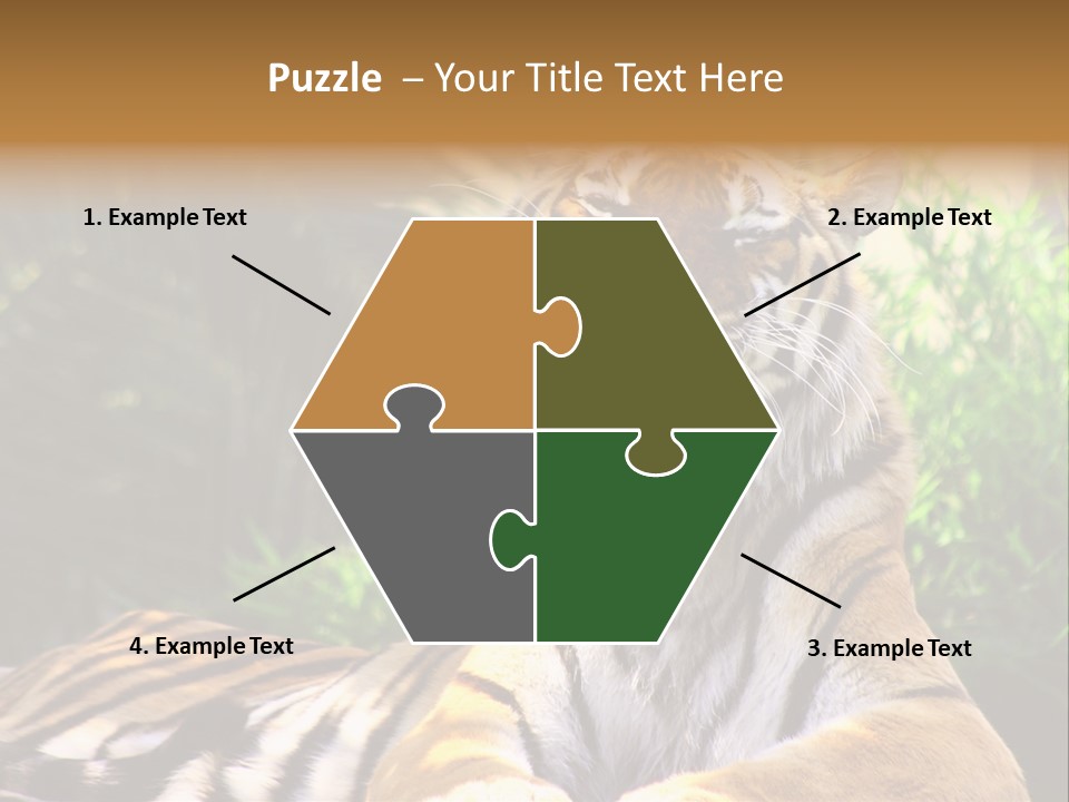 Morning African Mountain PowerPoint Template