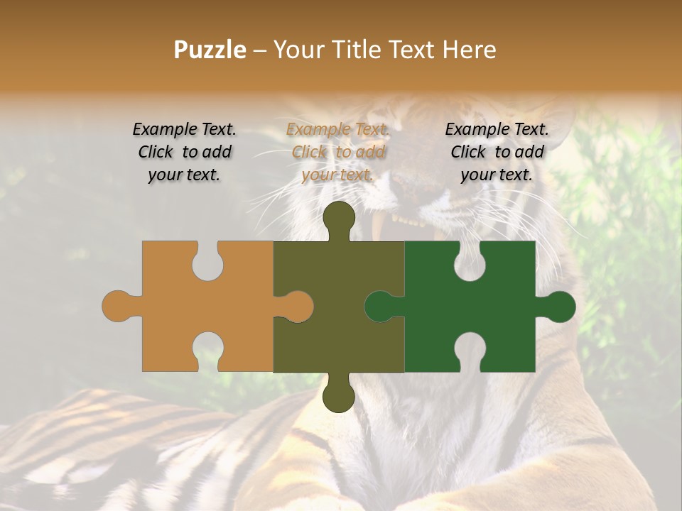 Morning African Mountain PowerPoint Template