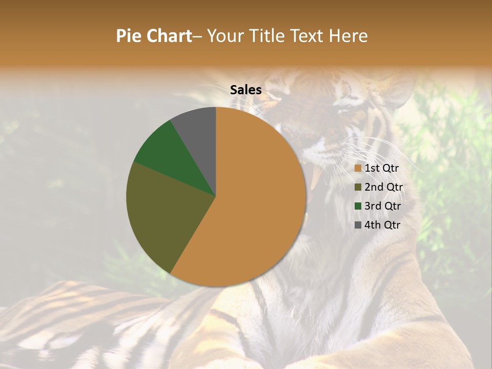 Morning African Mountain PowerPoint Template