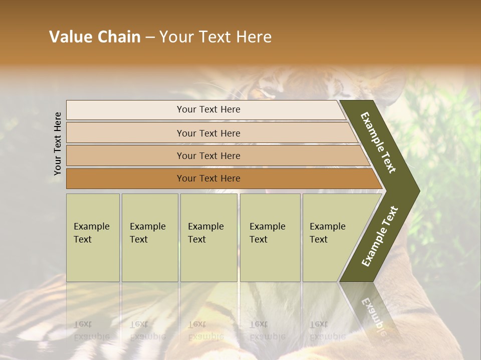 Morning African Mountain PowerPoint Template