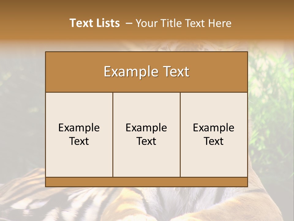Morning African Mountain PowerPoint Template