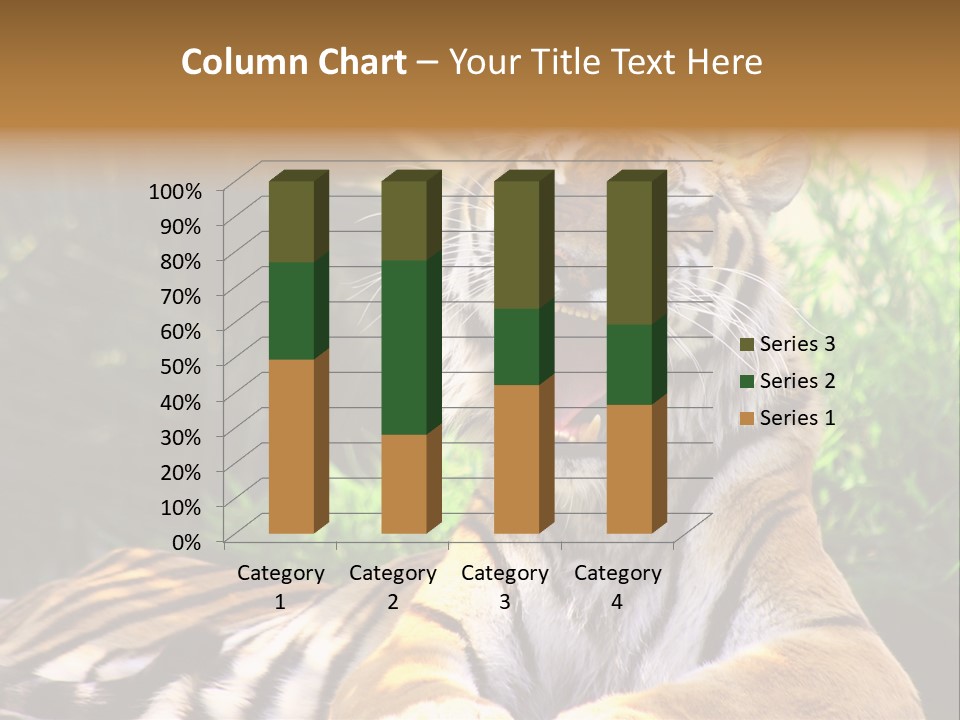 Morning African Mountain PowerPoint Template