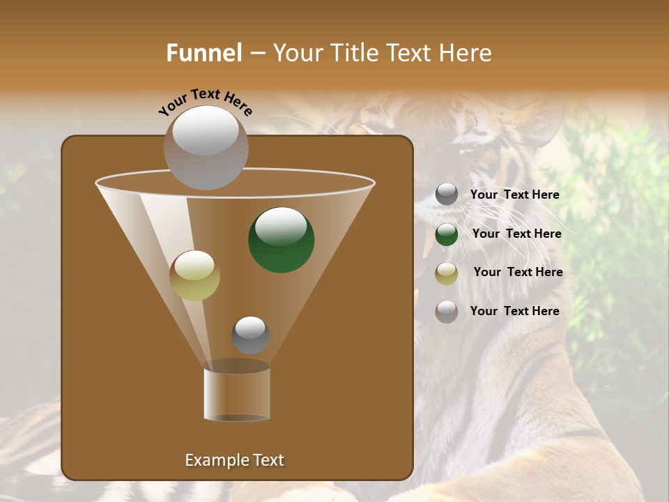 Morning African Mountain PowerPoint Template