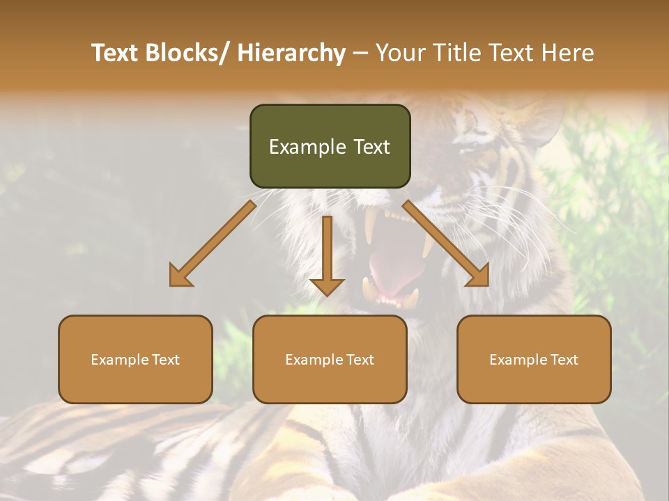 Morning African Mountain PowerPoint Template