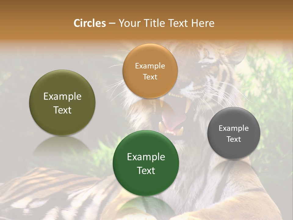 Morning African Mountain PowerPoint Template