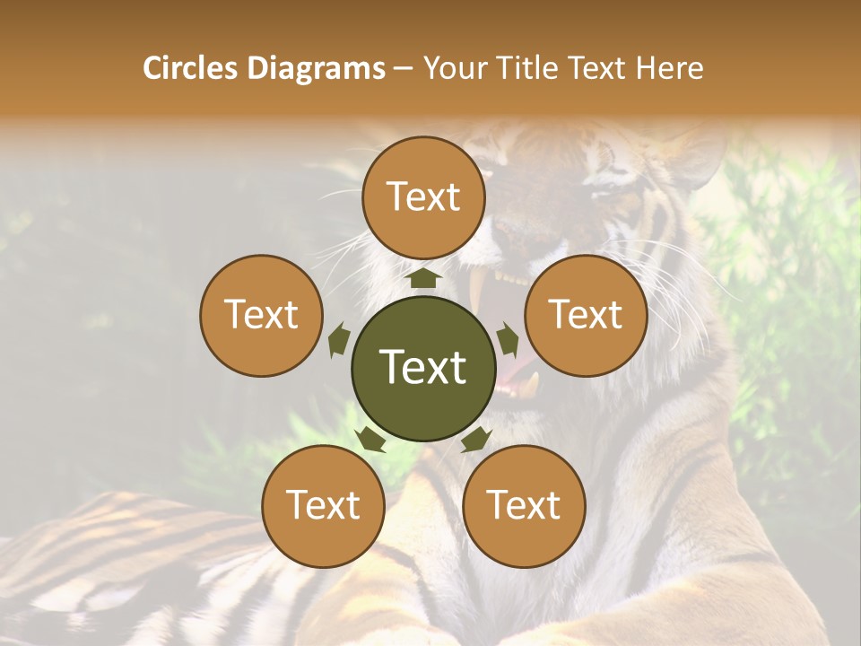 Morning African Mountain PowerPoint Template