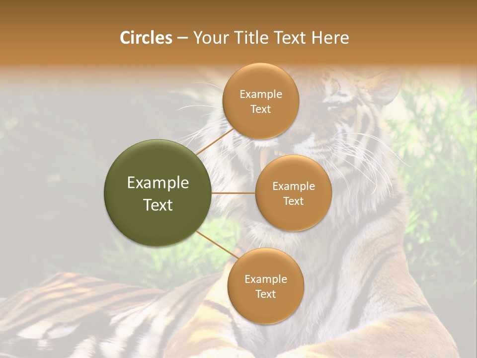 Morning African Mountain PowerPoint Template