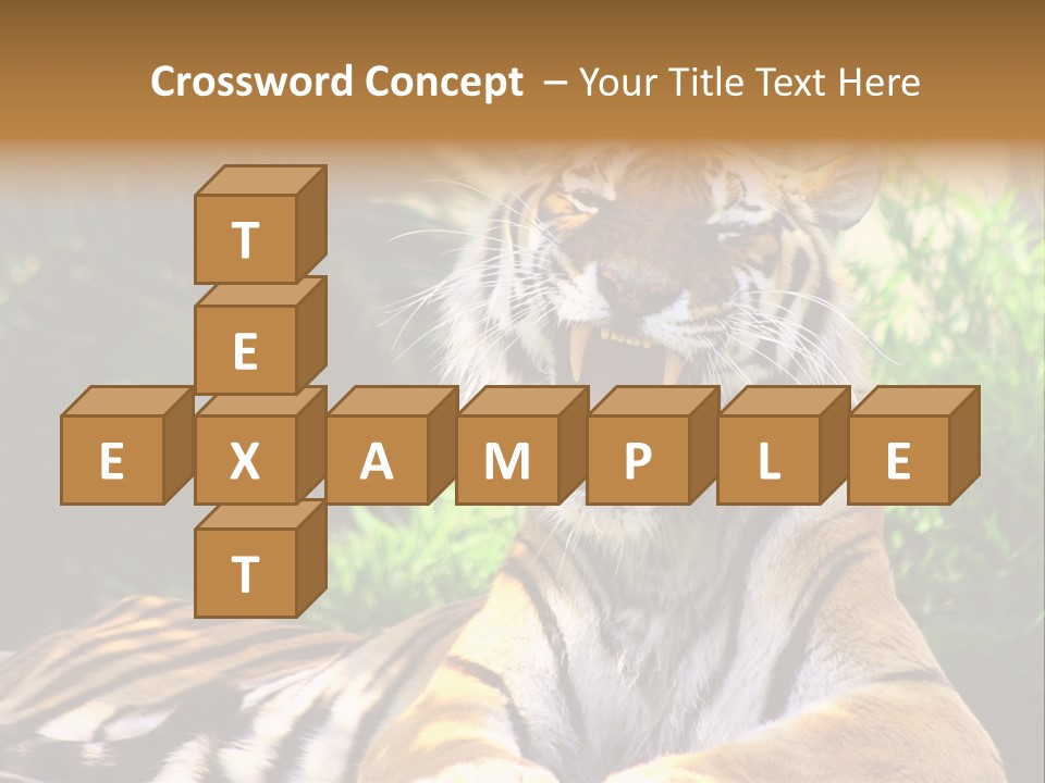 Morning African Mountain PowerPoint Template