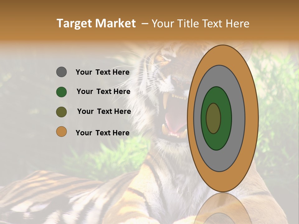 Morning African Mountain PowerPoint Template