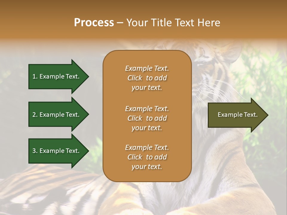 Morning African Mountain PowerPoint Template