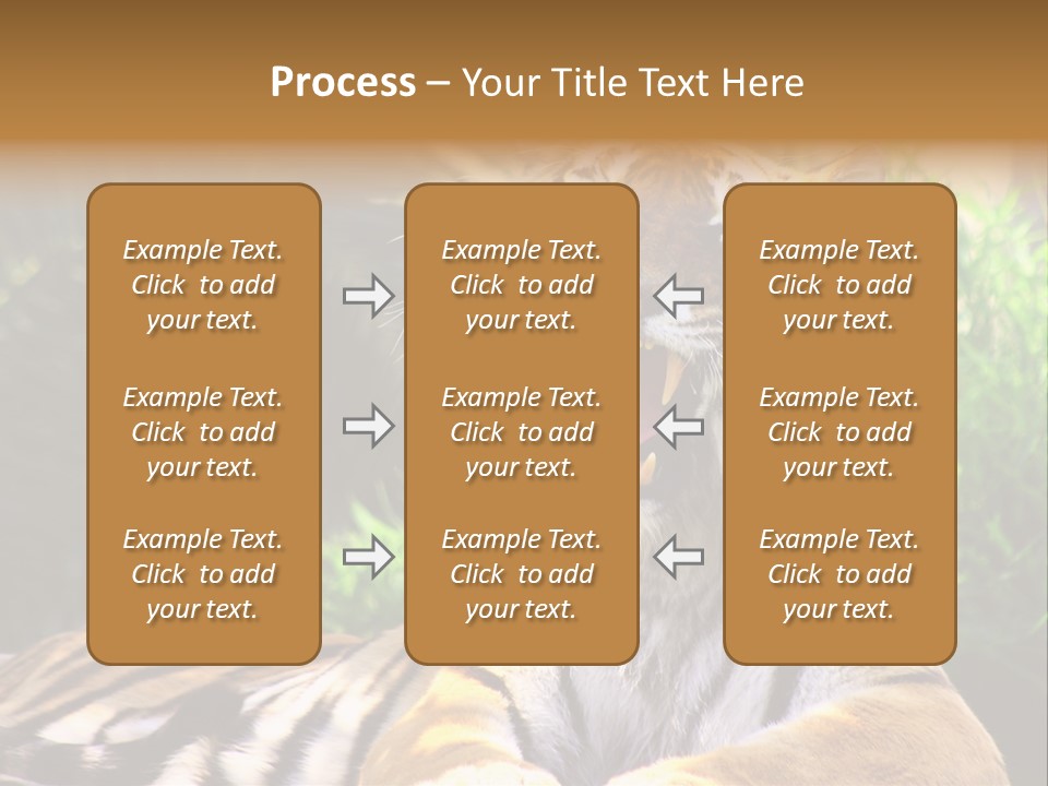 Morning African Mountain PowerPoint Template