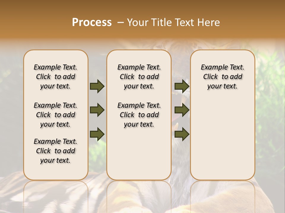 Morning African Mountain PowerPoint Template