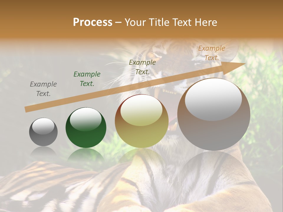 Morning African Mountain PowerPoint Template