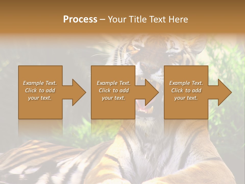 Morning African Mountain PowerPoint Template