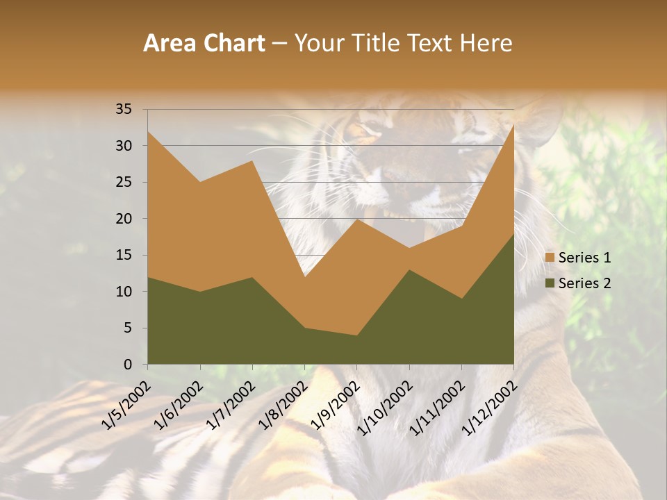 Morning African Mountain PowerPoint Template