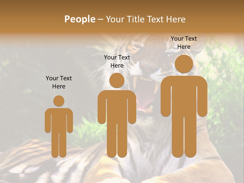 Morning African Mountain PowerPoint Template